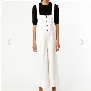 Oak and Fort White Jumpsuit